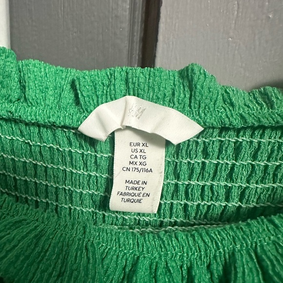 H&M Emerald smock Midi Dress - Picture 10 of 11